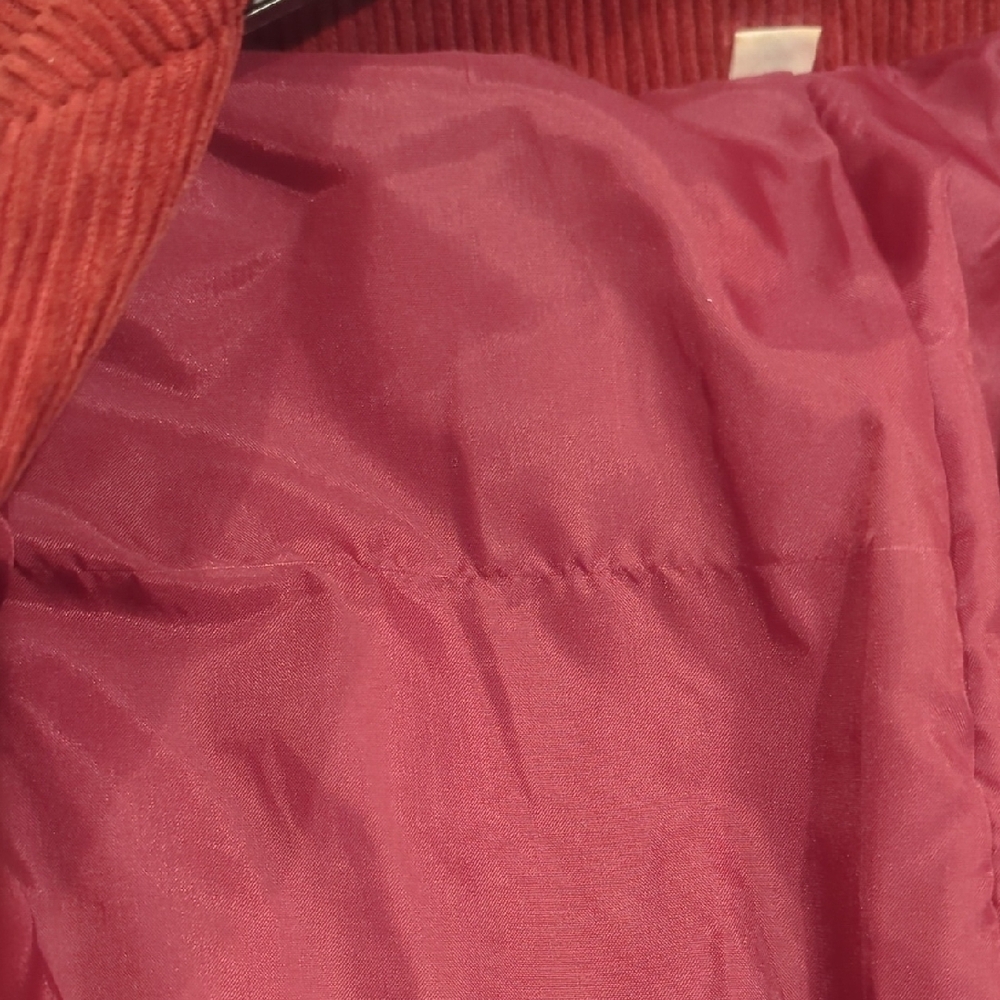 Mulberry Street Women's Corduroy Blazer Wine Hue Academia Preppy Vintage Boho - Picture 11 of 15